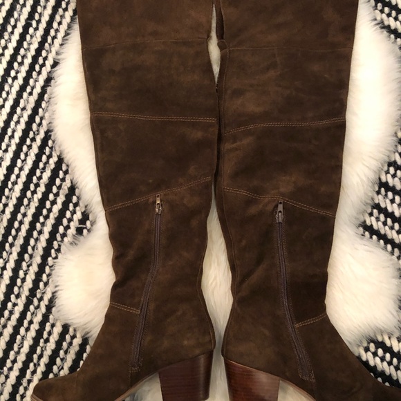 Gently used Sole Society Melbourne OTK boots. - Picture 6 of 8